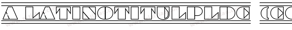 a_LatinoTitulPlDc (COPY 1)字体转换